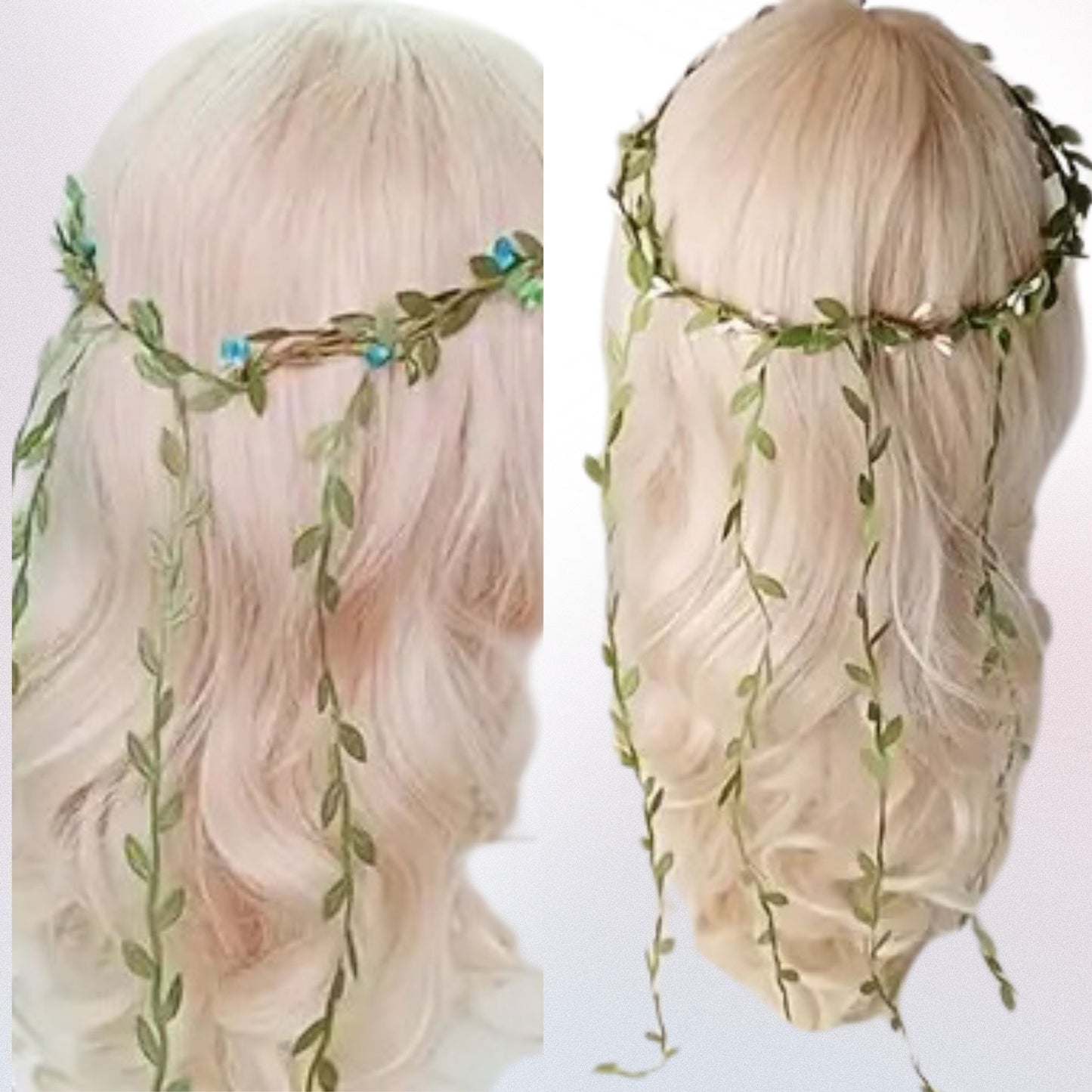 Garland Headband Leaf Fairy Tiara