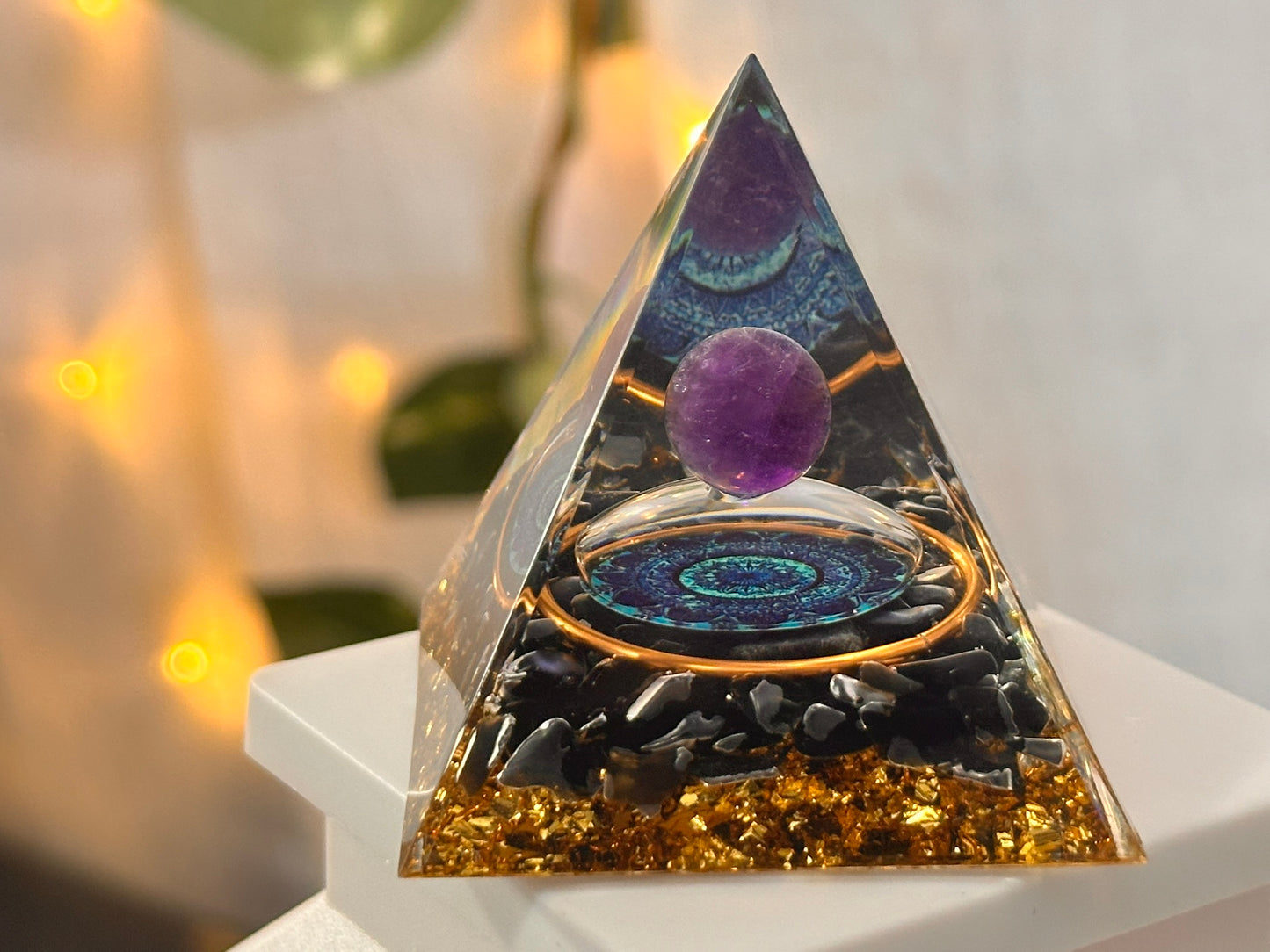 Blue Lotus Pyramid- Vishuddha Chakra