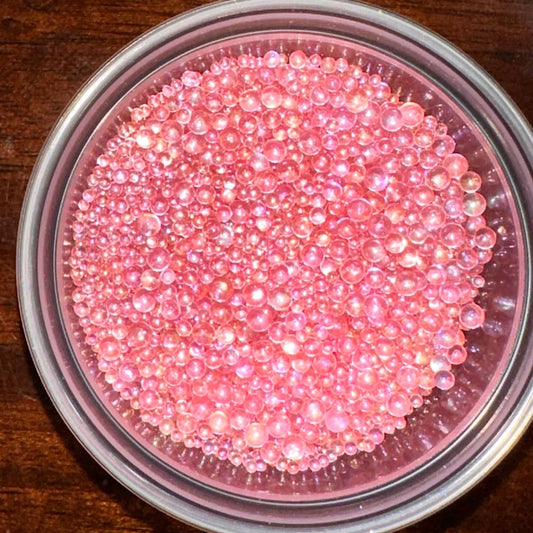 Bubble Gum GLAM Micro Pearls (Iridescent Finish)