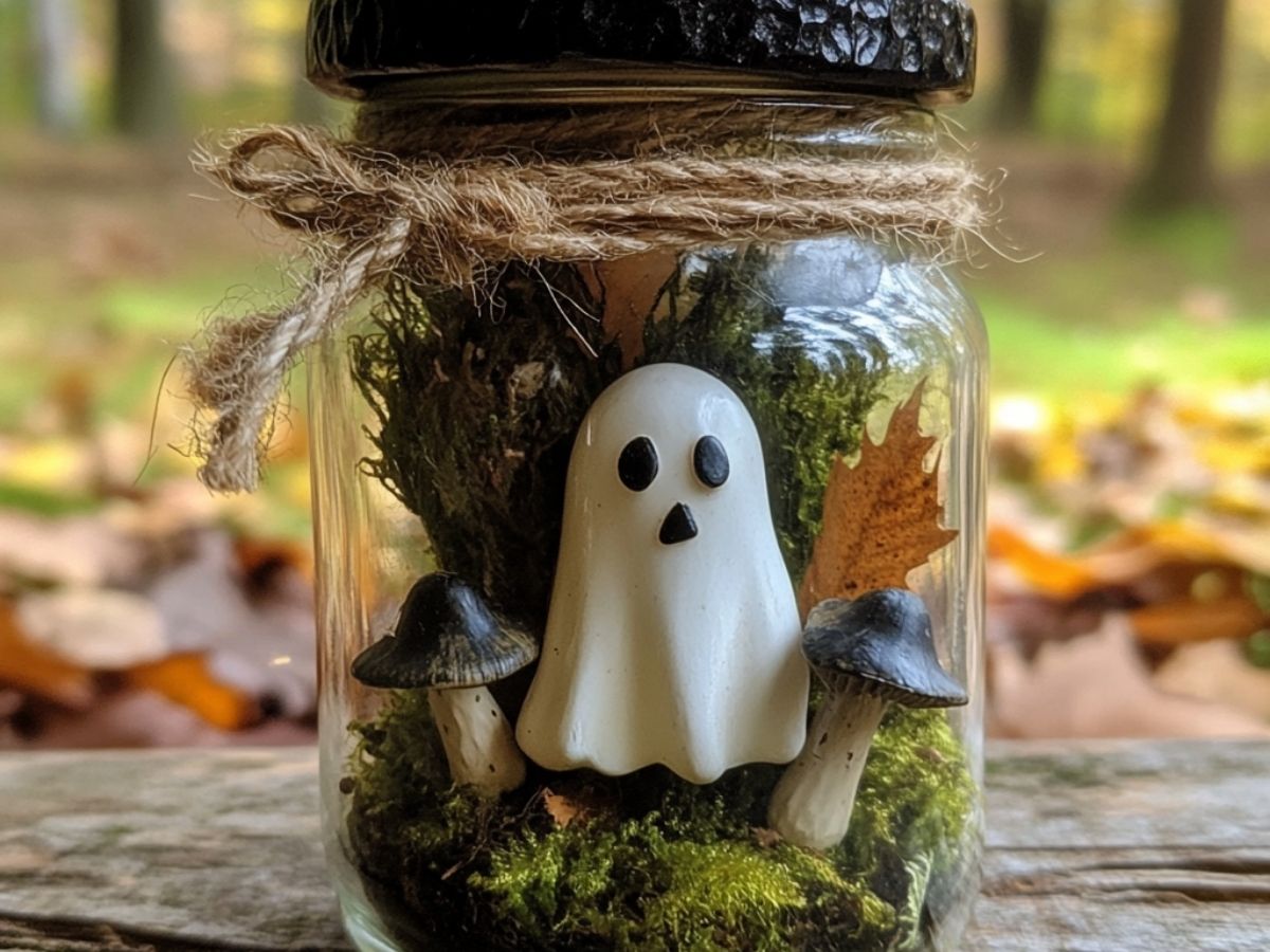 Adopt a Ghost- Small Whimsy Ghost In A Jar