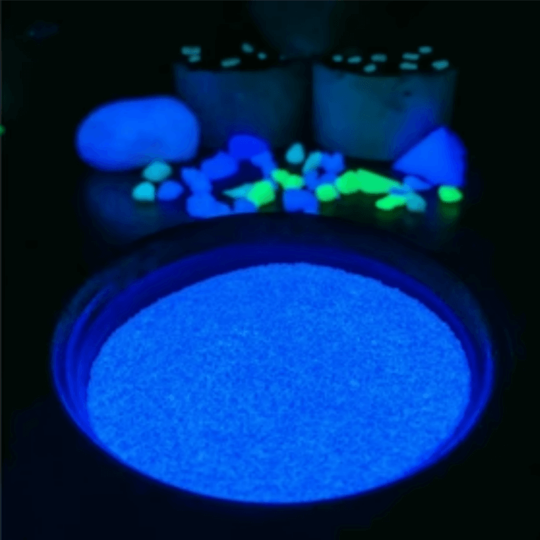 Blue Glow in the Dark Sand