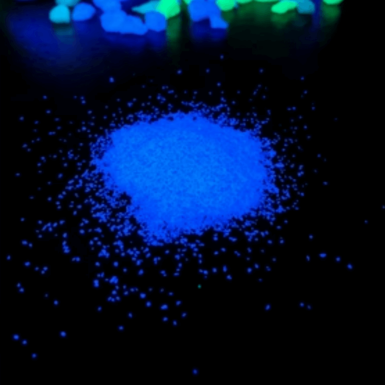 Blue Glow in the Dark Sand