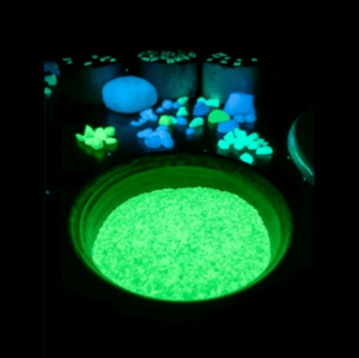 Green Glow in the Dark Sand