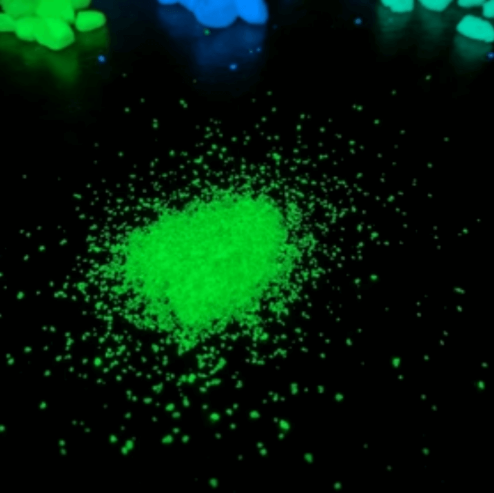 Green Glow in the Dark Sand