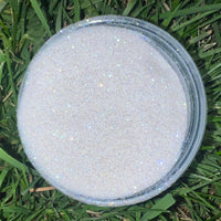 Rainbow GLAM Powder [White Glitter with Rainbow Iridescent Color-shift]