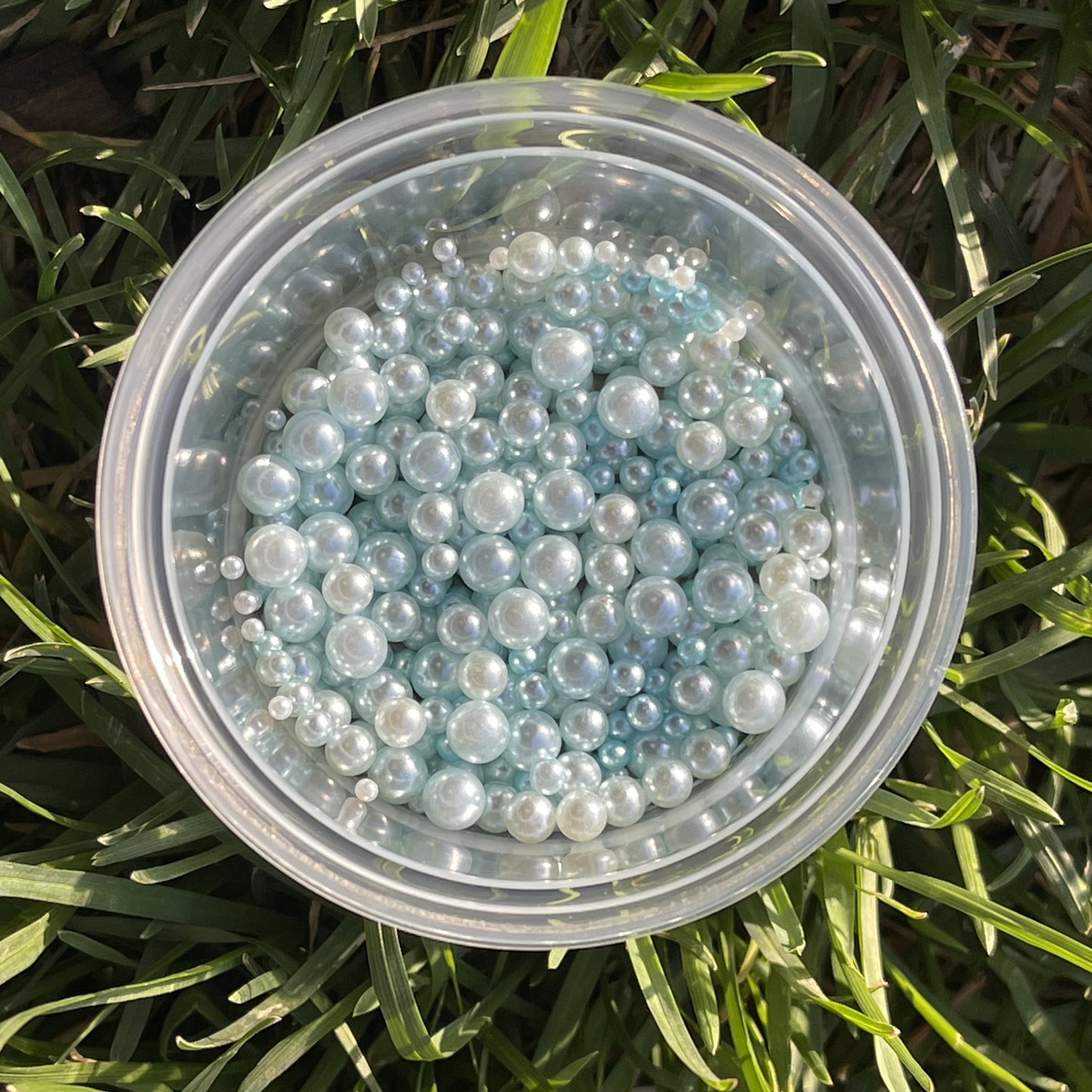 Light Blue GLAM Micro Pearls (Pearlescent Finish)