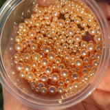 Champagne GLAM Micro Pearls (Pearlescent Finish)