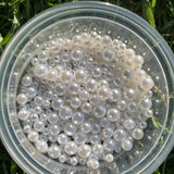 White GLAM Micro Pearls (Pearlescent Finish)