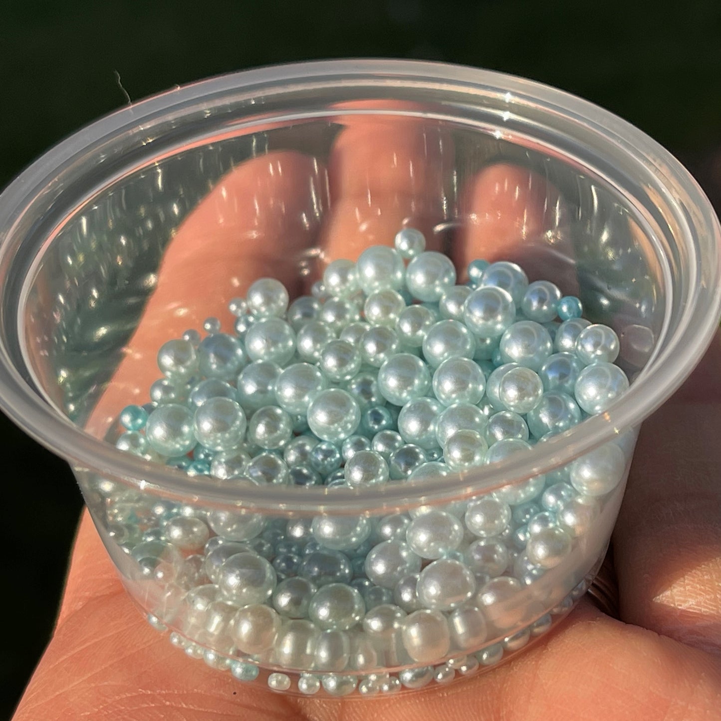 Light Blue GLAM Micro Pearls (Pearlescent Finish)