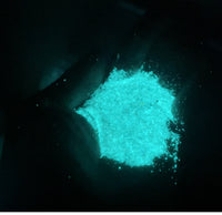 Glow in the Dark Powder for Resin- Aqua GLOW UP Powder