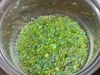 Light Green GLAM Micro Pearls (Iridescent Finish)