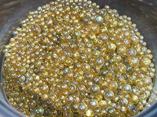 Honey Gold GLAM Micro Pearls (Iridescent Finish)