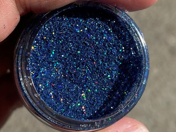 Top Secret! - Glitter - Blue Glitter - Large Blue Holographic