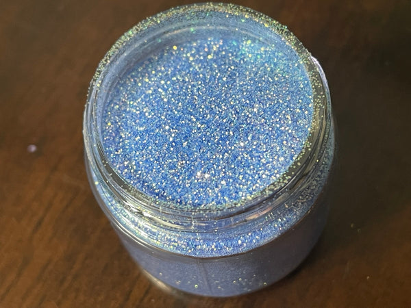 baby blue glitter