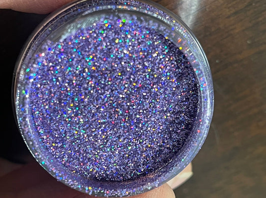 dark purple glitter