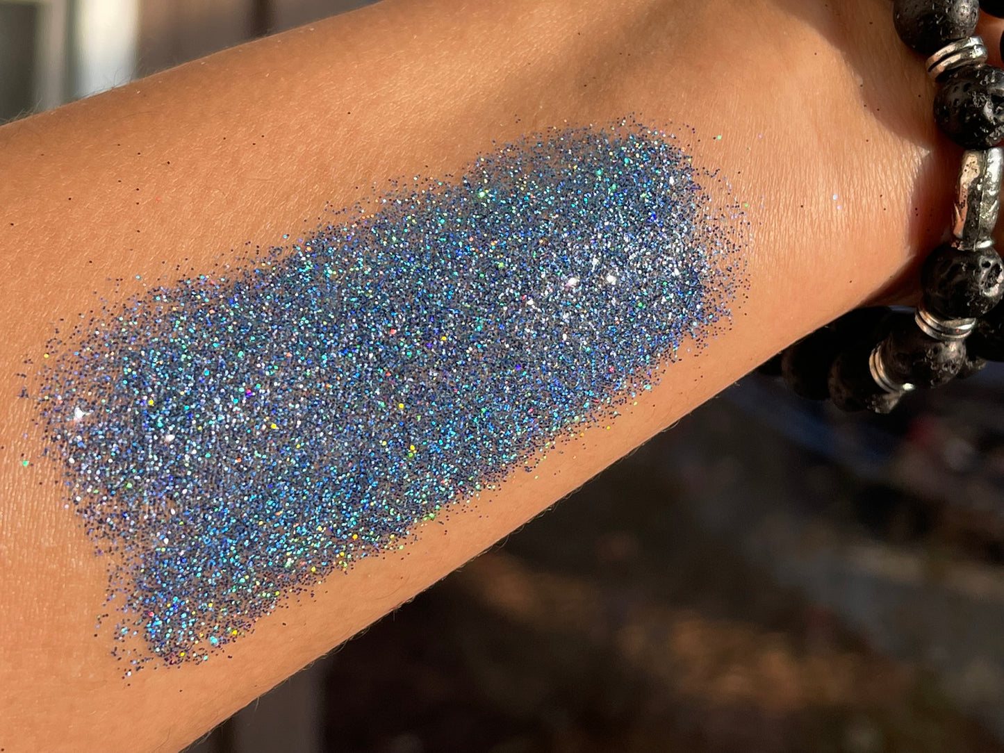 midnight blue glitter