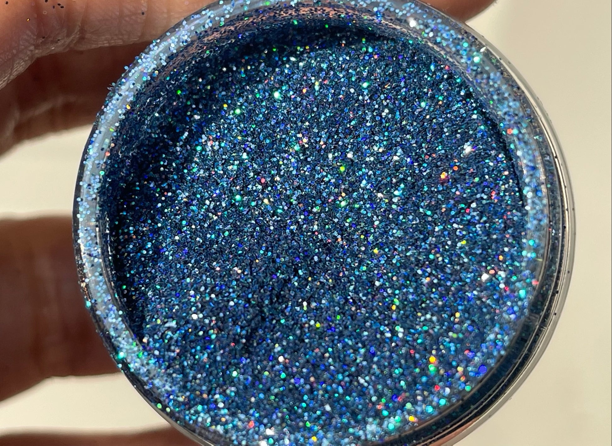 dark blue glitter