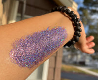 purple holographic glitter