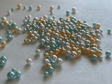 Gold-Blue GLAM Micro Pearls (Pearlescent Finish)