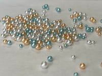 Gold-Blue GLAM Micro Pearls (Pearlescent Finish)